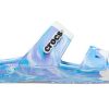 Crocs Classic Clog Marble Beach Unisex Hvit Blå Tøfler &laquo;White Blue&raquo; 207701-1FK