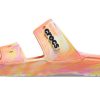 Crocs Classic Clog Marble Beach Unisex røde flerfargede tøfler &laquo;Red&raquo; 207701-83F