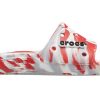 Crocs Classic Clog Marble Beach Unisex røde hvite tøfler &laquo;Red White&raquo; 206879-884