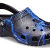 Crocs Classic Clog Pattern Black Sandaler 206565-066