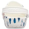 Crocs Classic Clog Printing Sandaler Hvit Blå 206053-94S