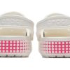 Crocs Classic Clog Pustende sklisikker sko Rosa Hvit 206852-100