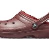 Crocs Classic Clog Sports Unisex vinrøde sandaler 203591-60U