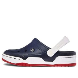 Crocs Classic Clog Strandsko Blå Hvit 14300-462