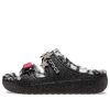 Crocs Classic Cozzzy Disco Glitter Sandaler &laquo;Black&raquo; 208074-0C4
