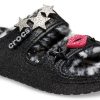 Crocs Classic Cozzzy Disco Glitter Sandaler &laquo;Black&raquo; 208074-0C4