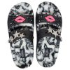 Crocs Classic Cozzzy Disco Glitter Sandaler &laquo;Black&raquo; 208074-0C4