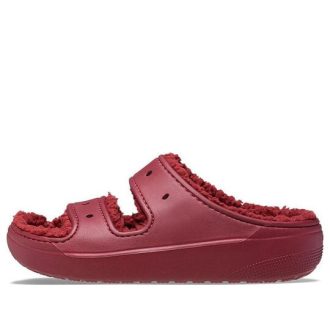 Crocs Classic Cozzzy Sandal &laquo;Rød&raquo; 207446-612