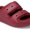 Crocs Classic Cozzzy Sandal &laquo;Rød&raquo; 207446-612