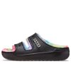 Crocs Classic Cozzzy Spray Dye Sandaler &laquo;Black Multi&raquo; 208046-0C4