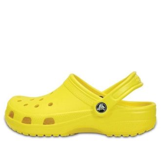 Crocs Classic Crocs Beach Unisex knallgule sandaler 10001-7C1