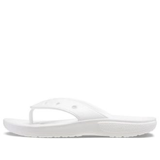 Crocs Classic Crocs Flip Casual flip-flops Unisex Hvit 207713-100