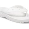 Crocs Classic Crocs Flip Casual flip-flops Unisex Hvit 207713-100