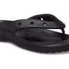Crocs Classic Crocs Flip Casual Flip-flops Unisex svart 207713-001