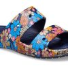 Crocs Classic Crocs Retro Floral Sandaler &laquo;Blue Multi&raquo; 208975-4HQ