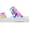 Crocs Classic Fargerike Unisex Hvit Rosa Tøfler &laquo;White Pink&raquo; 207771-102