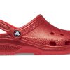 Crocs Classic Glitter Clogs &laquo;Flame&raquo; 205942-8C1