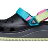 Crocs Classic Hiker Clog &laquo;Black Blue Yellow&raquo; 206772-0C4