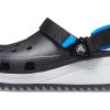 Crocs Classic Hiker Clog Sports Svart Blå Rød Sandaler &laquo;Black Blue Red&raquo; 206772-001