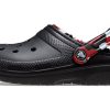 Crocs Classic Lined Camo Clog &laquo;Black & Red&raquo; 208047-063
