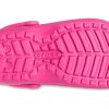 Crocs Classic Lined Clog Sports Unisex lilla røde sandaler 203591-6SV