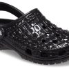 Crocs Classic Metallic Crocskin Clogs &laquo;Black&raquo; 209093-040