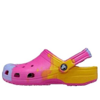 Crocs Classic Ombre Clogs &laquo;Pink Yellow Blue&raquo; 208275-6UC