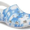 Crocs Classic Sandaler Blå Hvit Unisex &laquo;Blue White&raquo; 206868-100
