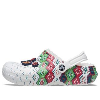 Crocs Classic Slitasjebestandige Cozy Sports Unisex hvite sandaler 207687-94S