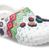 Crocs Classic Slitasjebestandige Cozy Sports Unisex hvite sandaler 207687-94S