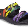 Crocs Classic slitesterke og sklisikre sportstøfler Unisex svart 207346-0C4