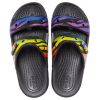 Crocs Classic slitesterke og sklisikre sportstøfler Unisex svart 207346-0C4