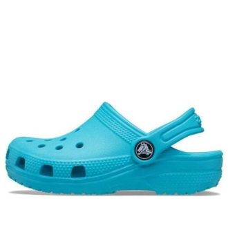 Crocs Classic Small Crocs Utendørs Strandsport Store Gutter Blå Sandaler 204536-4SL
