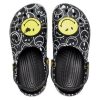 Crocs Classic Smiley World-tresko &laquo;Black White&raquo; 207971-0C4