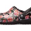 Crocs Classic Stay Warm Cozy Sports Unisex Black Red Sandaler &laquo;Black Red&raquo; 205324-643