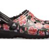 Crocs Classic Stay Warm Cozy Sports Unisex Black Red Sandaler &laquo;Black Red&raquo; 205324-643