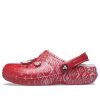 Crocs Classic Stilig utendørssport Unisex røde sandaler 207687-646