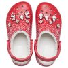 Crocs Classic Stilig utendørssport Unisex røde sandaler 207687-646