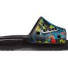 Crocs Classic Tie-Dye Graphic Slide &laquo;Black&raquo; 206520-988