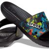 Crocs Classic Tie-Dye Graphic Slide &laquo;Black&raquo; 206520-988