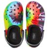 Crocs Classic Tie Dye Hold deg varm Koselig Crocs Sportstøfler Unisex Lilla Rød 206341-988