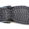 Crocs Classic Tie Dye Hold deg varm Koselig Crocs Sportstøfler Unisex Lilla Rød 206341-988