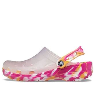 Crocs Classic Translucent Marmored Clogs &laquo;Transparent Pink&raquo; 207407-94S