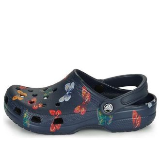 Crocs Classic Vacay Vibes Butterfly Clogs &laquo;Navy Multi&raquo; 206375-92Z
