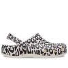 Crocs Classic Warped Logo Clogs &laquo;White Black&raquo; 210805-100