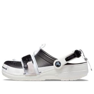 Crocs Classic Zip Tie Spenne Tresko &laquo;Black White&raquo; 208127-066