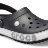 Crocs Crocband Bold Logo Clog Black Unisex Sandaler 206021-02G