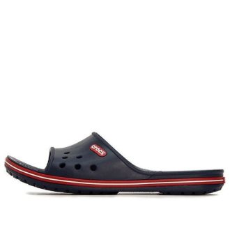 Crocs Crocband Crocs svarte unisex-sandaler &laquo;Dark Blue Red&raquo; 204108-4CC