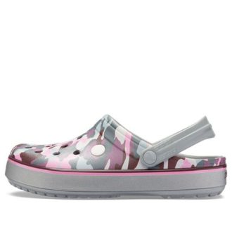 Crocs Crocband Graphic III Tresko &laquo;Grårosa&raquo; 205834-0GF