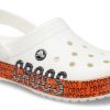 Crocs Crocband Logo Motion Clog Unisex hvit oransje sandaler &laquo;White Orange&raquo; 206381-127